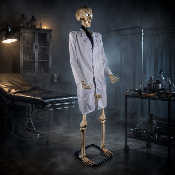 DR LOVE CSONTVÁZ MOZGÁSSAL, FÉNY- ÉS HANGHATÁSSAL