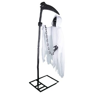   SZELLEM CSONTVÁZ KASZÁN MOZGÁSSAL, FÉNY- ÉS HANGHATÁSSAL