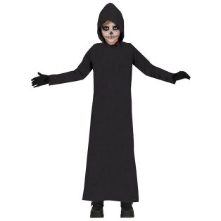 GYEREK FEKETE CSUKLYÁS JELMEZ 3 MÉRETBEN