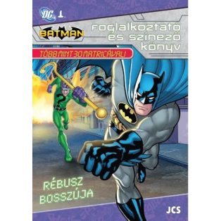 BATMAN FOGLALKOZTATÓ FÜZET, RÉBUSZ BOSSZÚJA