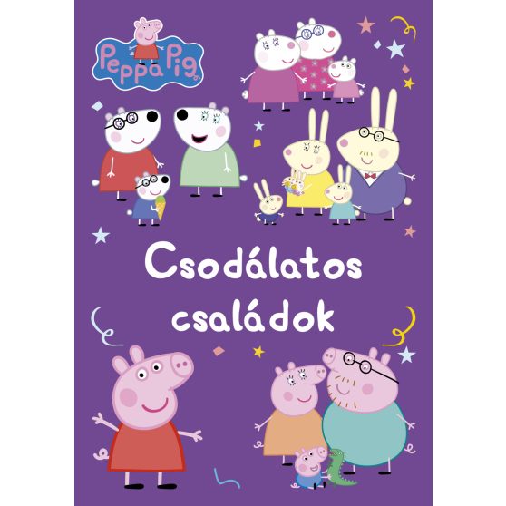 PEPPA MALAC CSODÁLATOS CSALÁDOK FOGLALKOZTATÓ FÜZET