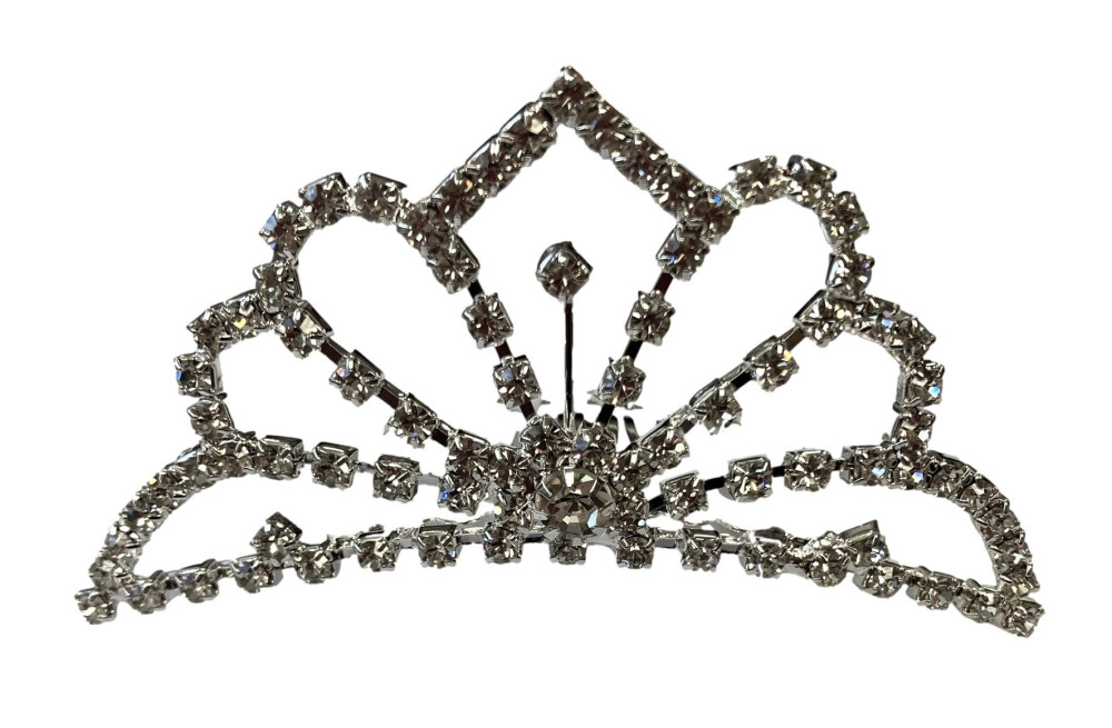 KÖVES KÖZEPES TIARA HAJTŰVEL