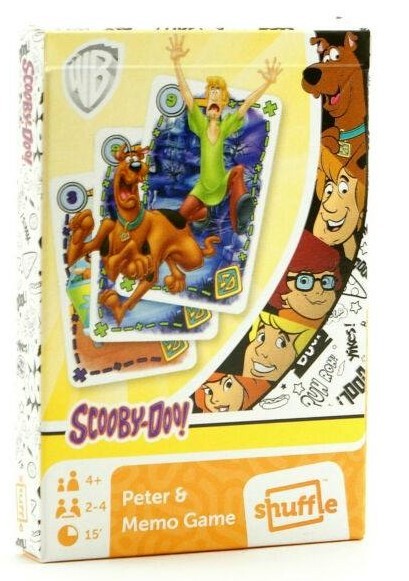 SCOOBY-DOO FEKETE PÉTER ÉS MEMO KÁRTYA